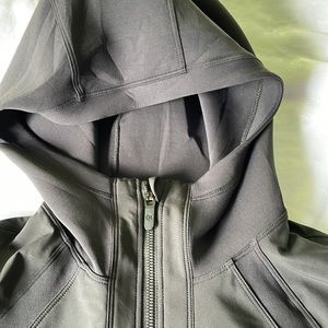 Lululemon black jacket with hood